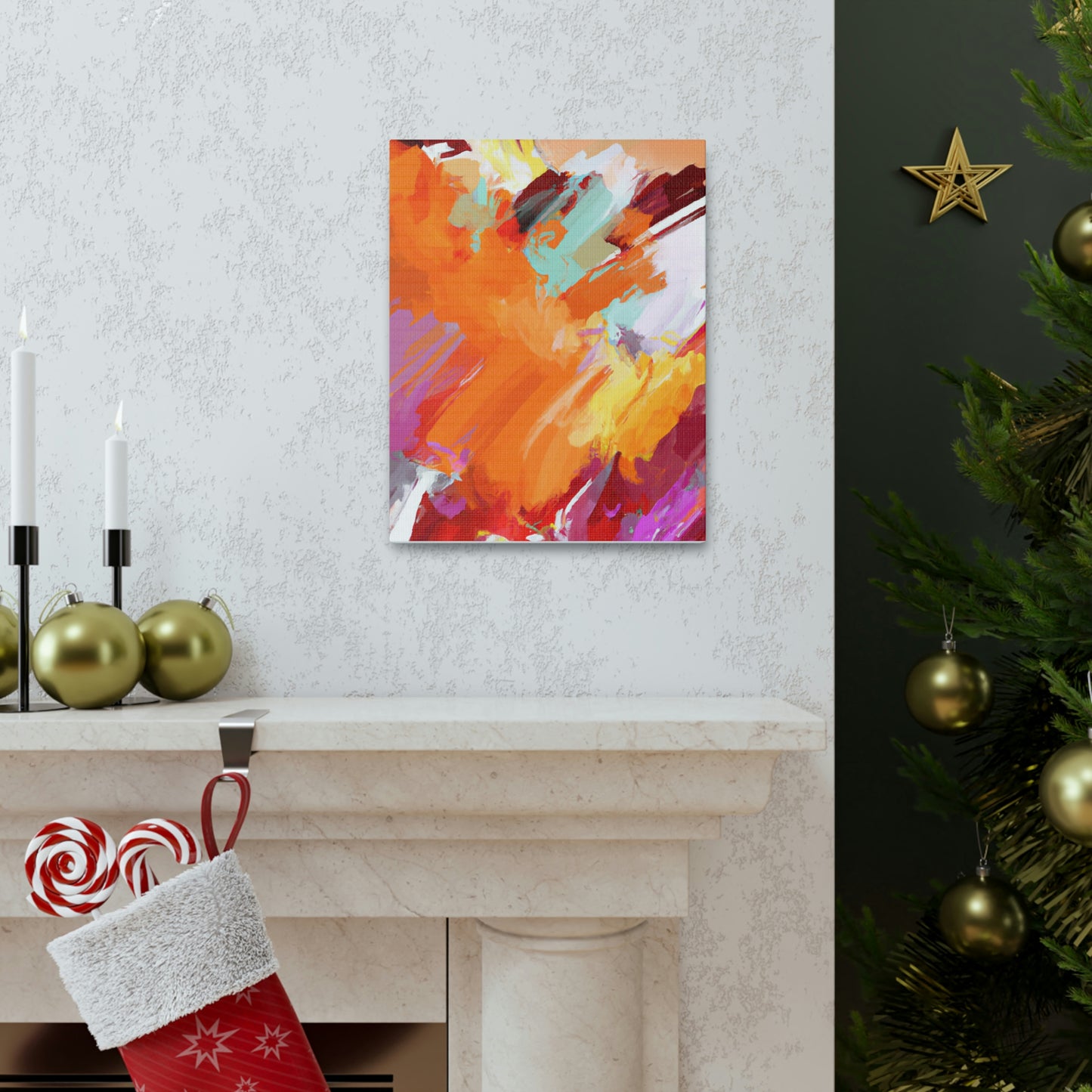 Cosmic Hues - Canvas