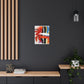 Vibrant Stroke Symphony - Canvas