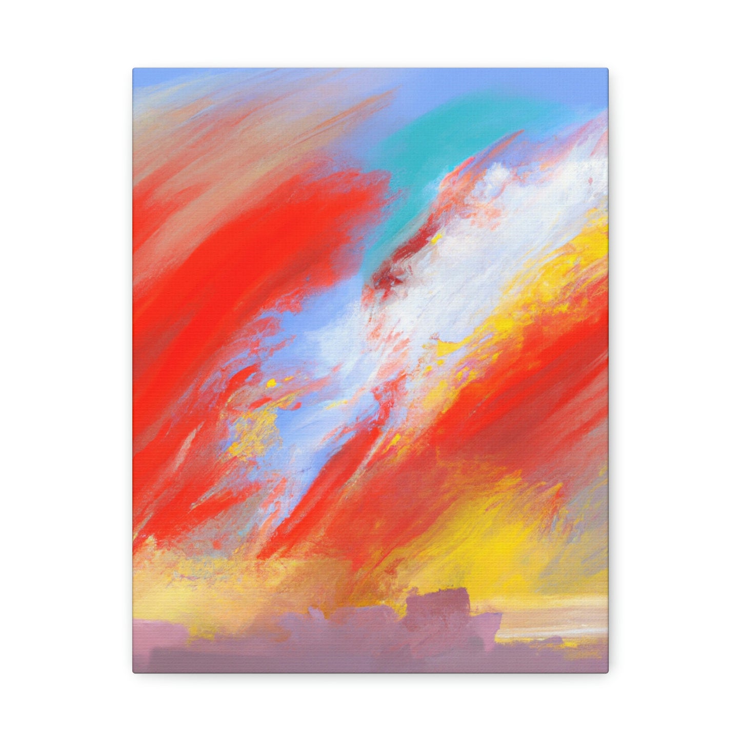 Brush Burst. - Canvas