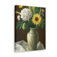 Floral Essence Glow. - Canvas