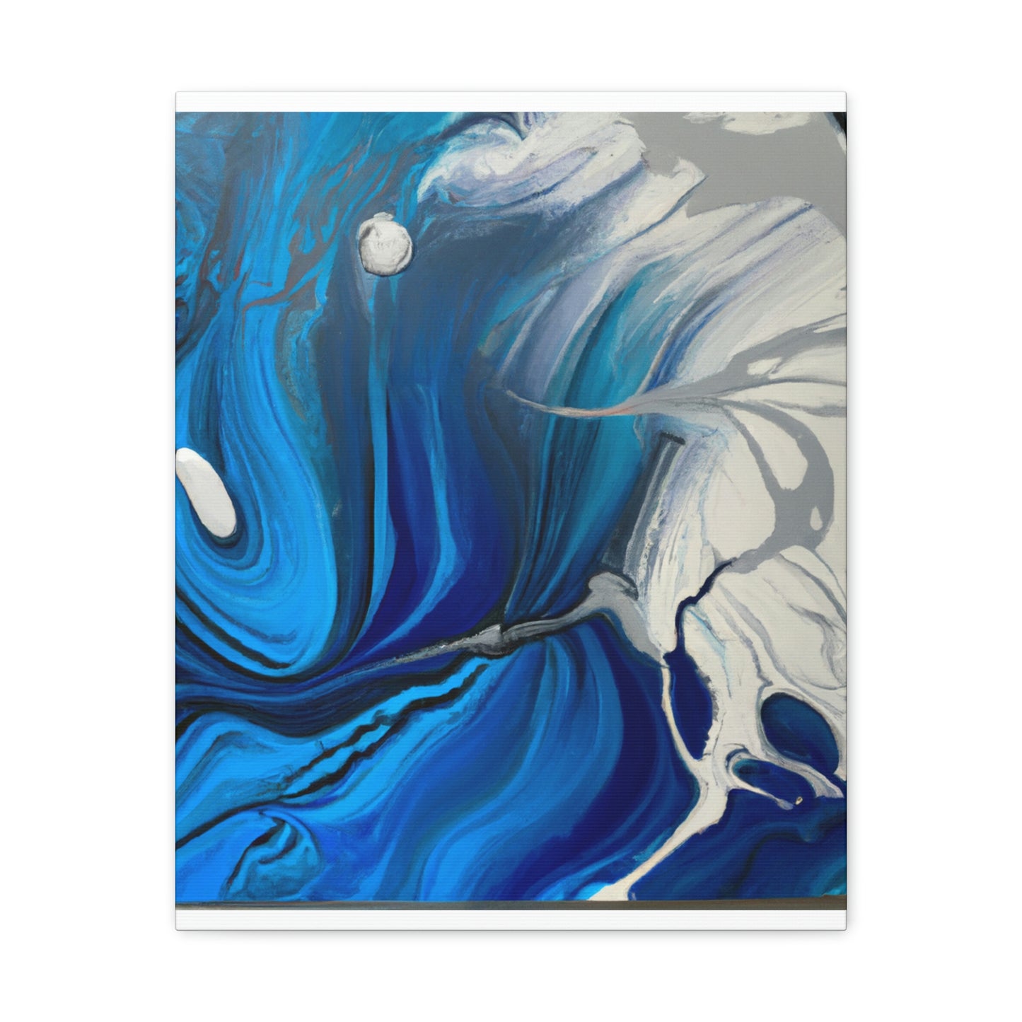 Sea Swirl. - Canvas