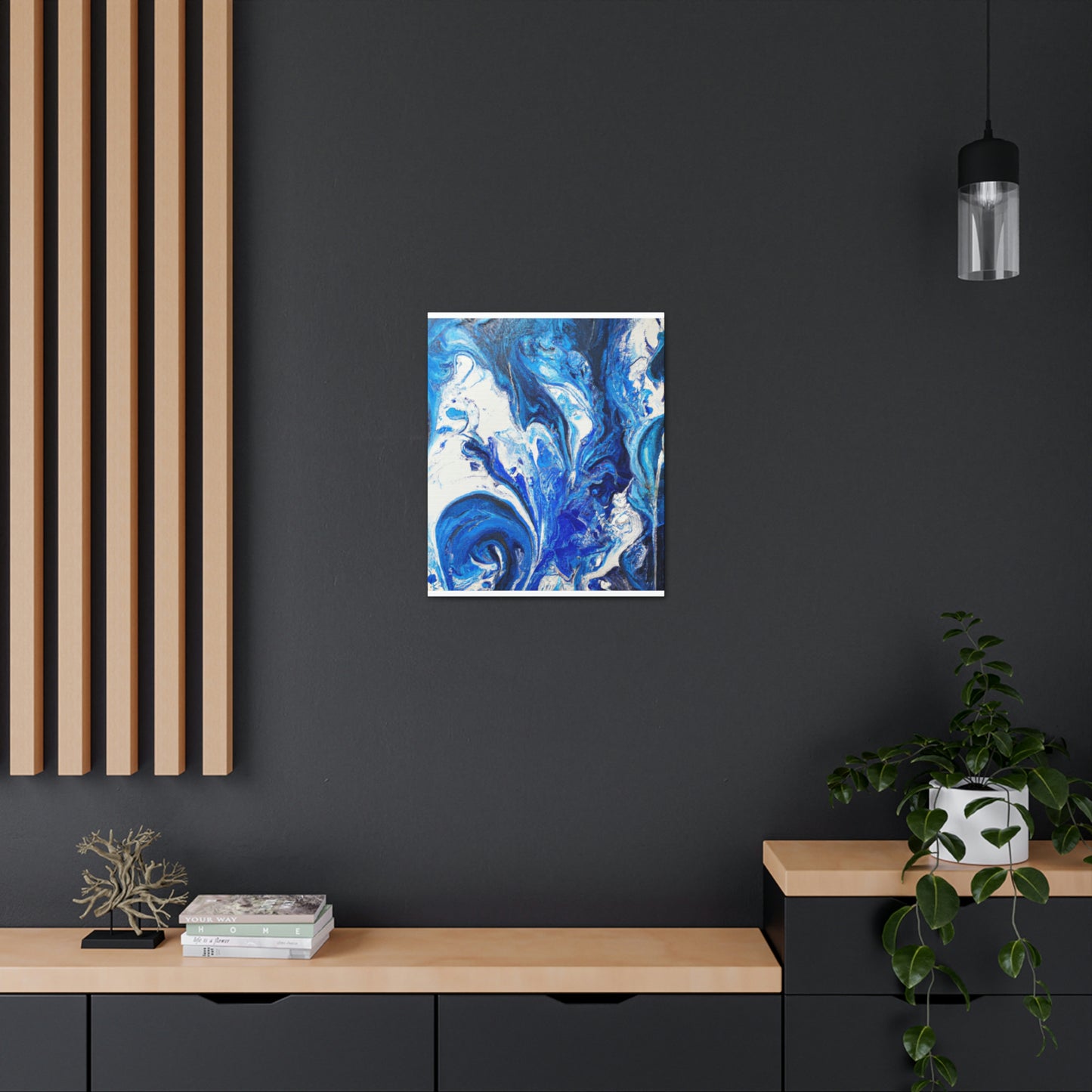 Abyssal Azure - Canvas