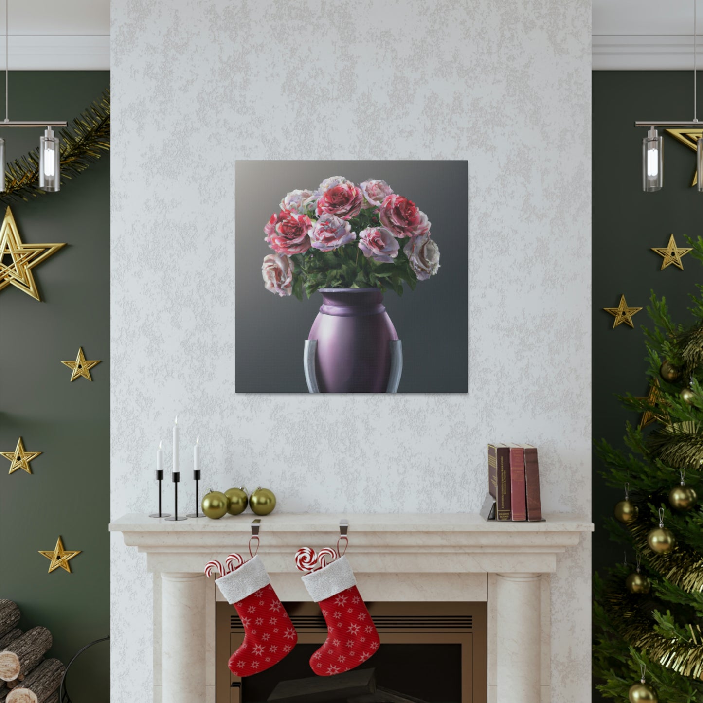 Floral Detail Bliss. - Canvas