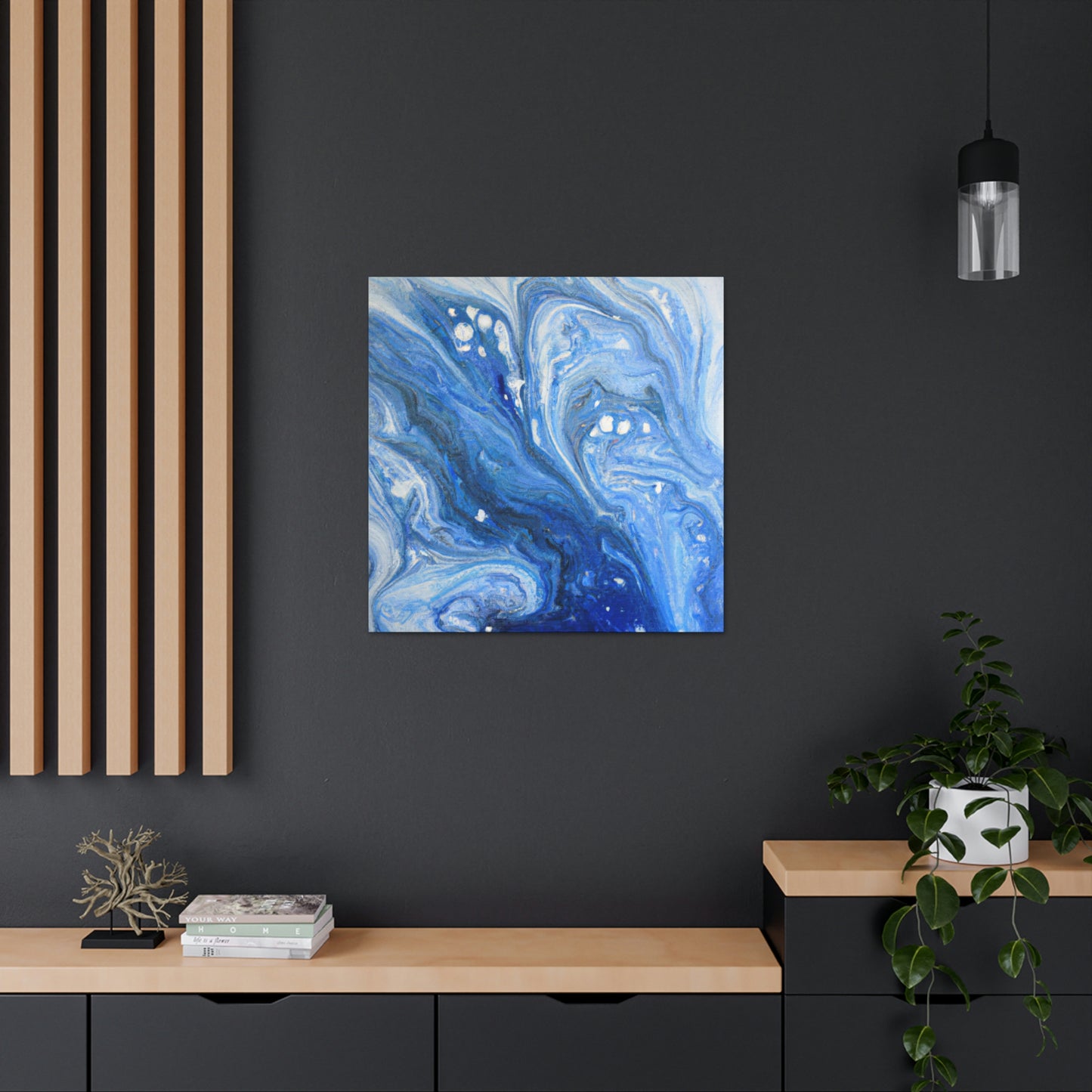 Cosmic Blue. - Canvas