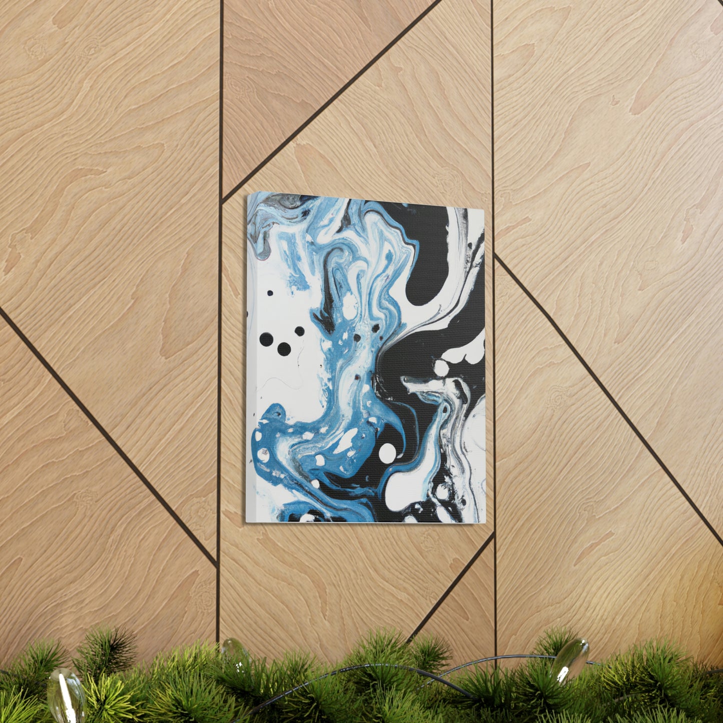 "Bluetopia" - Canvas