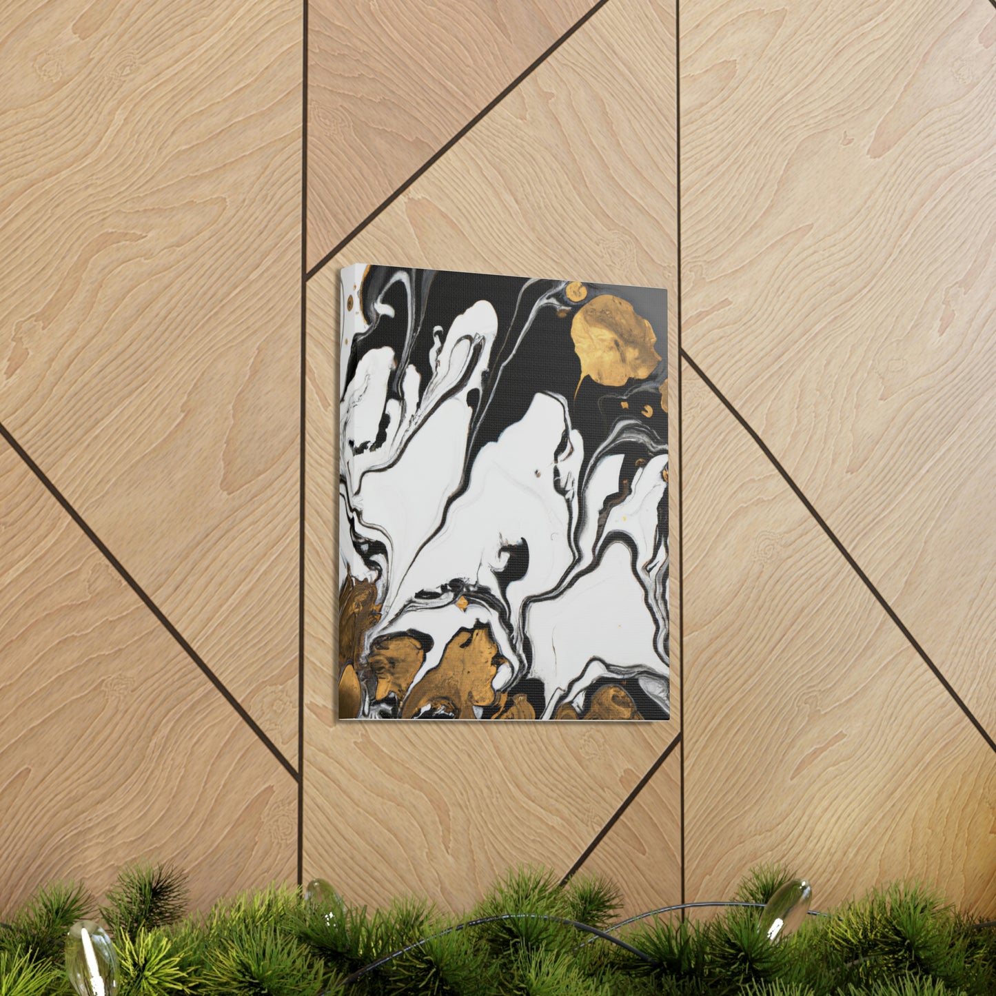 Gilded Liquid Luxe - Canvas