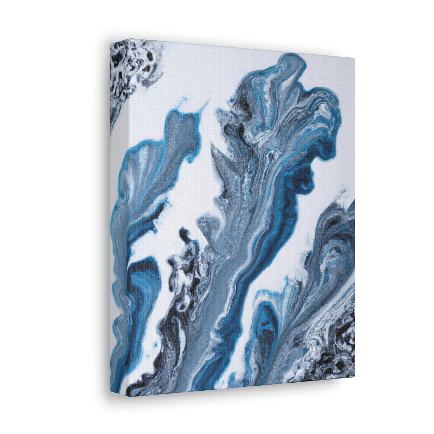 Blue Whirl - Canvas