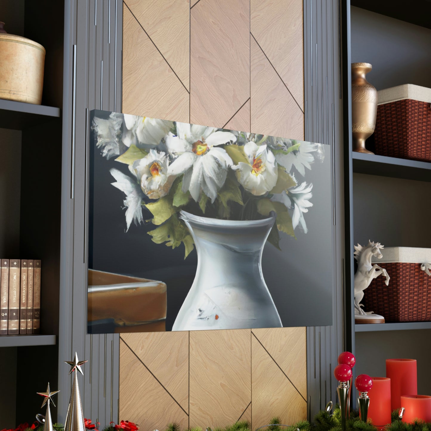"Flower Vase Redux" - Canvas