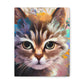 Feline Floral. - Canvas