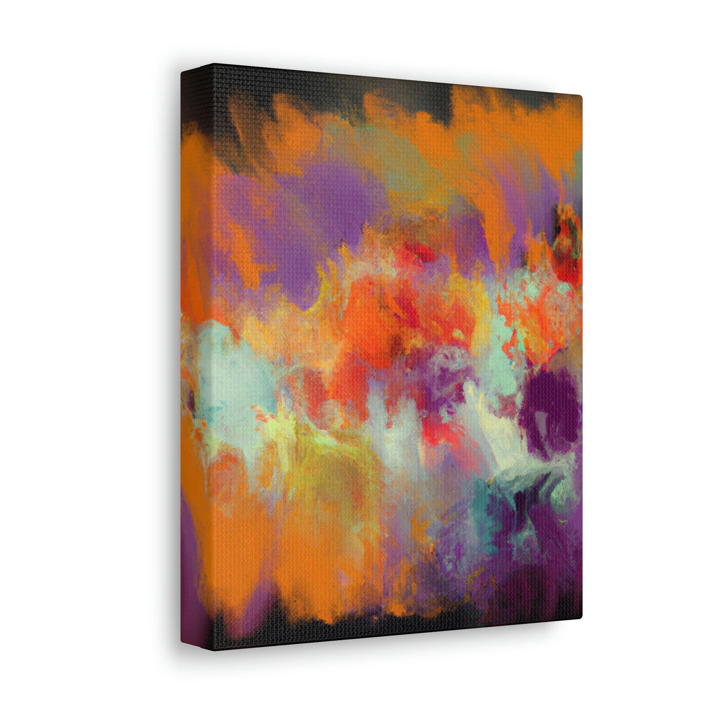 Coral Sparkle. - Canvas