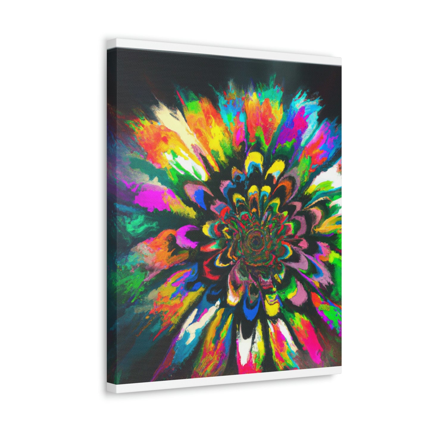Vivid Flora. - Canvas