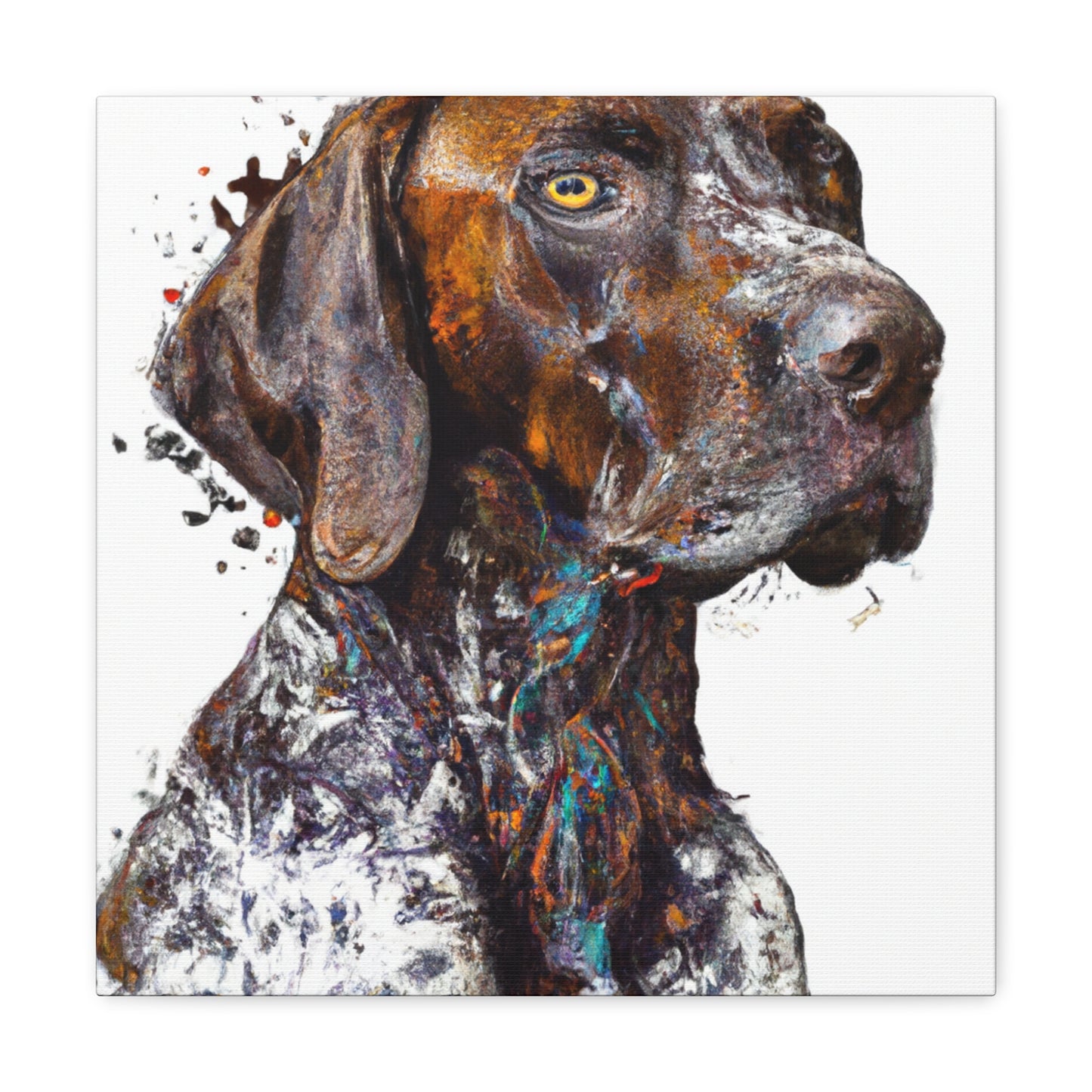 Furry Splendor. - Canvas
