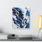 "Blue Bloom" - Canvas