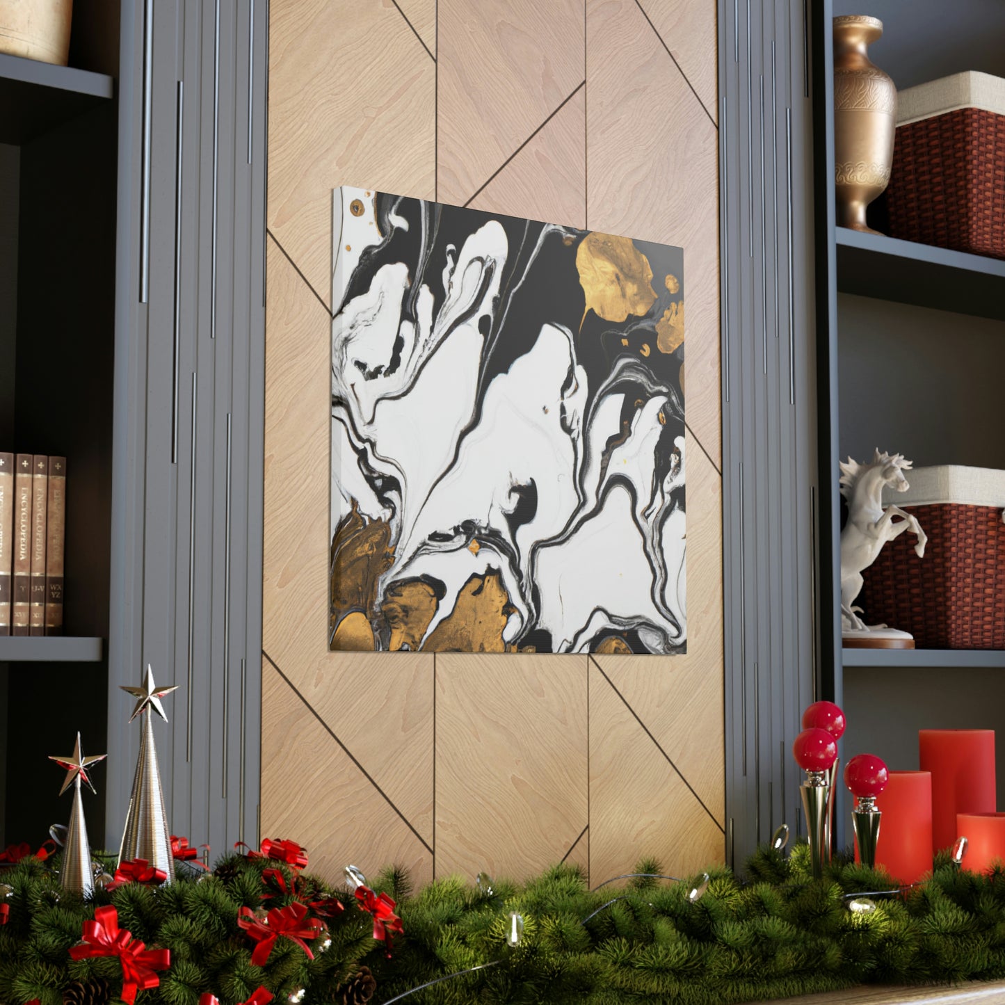 Gilded Liquid Luxe - Canvas