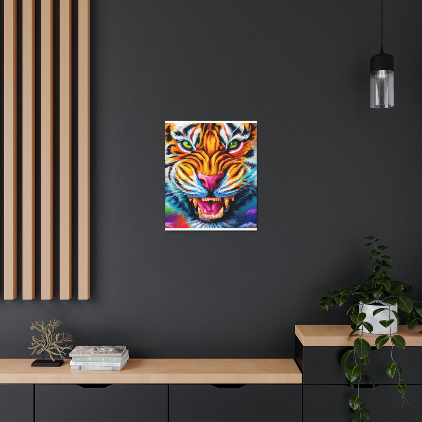 Tiger Dream. - Canvas