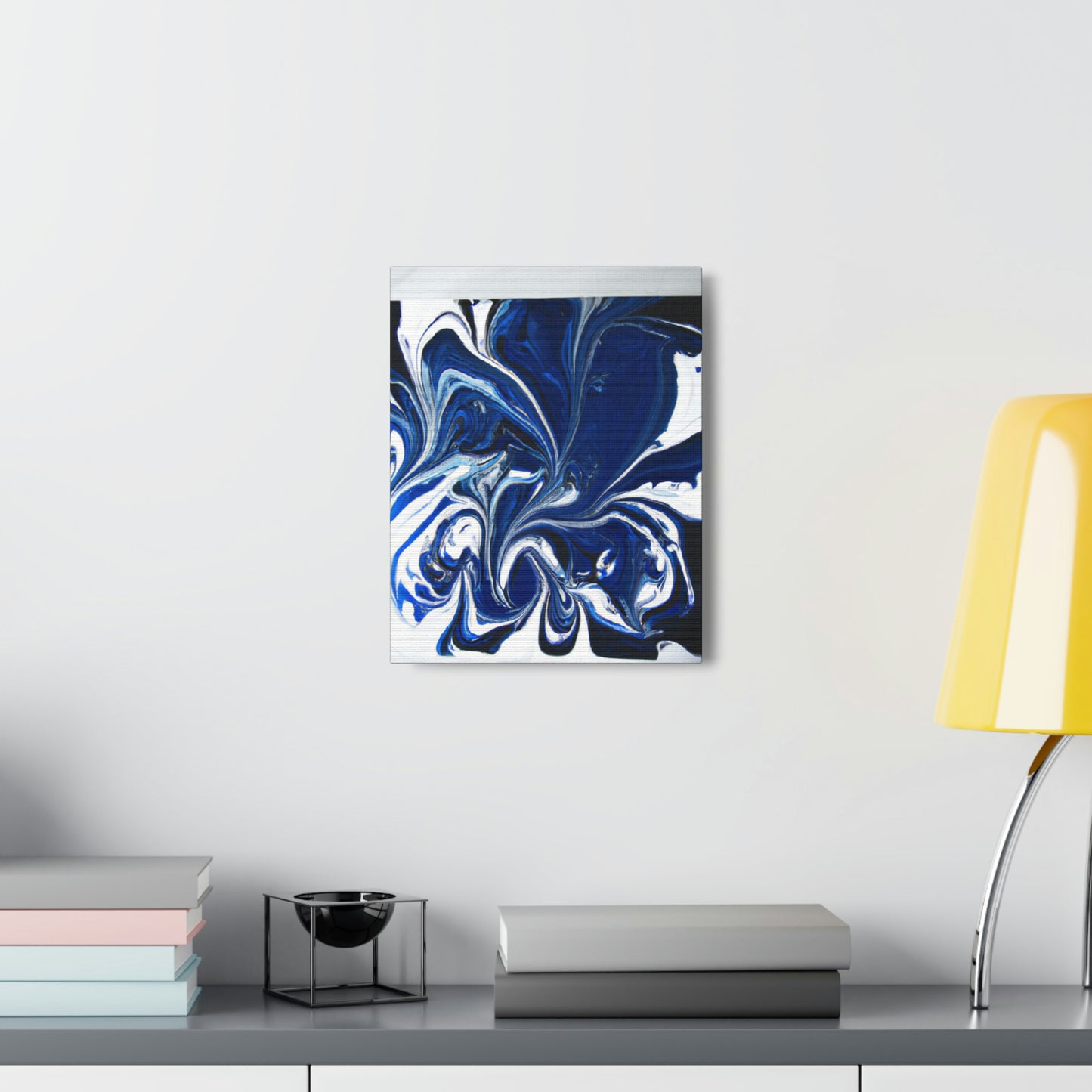 Blue Embrace. - Canvas