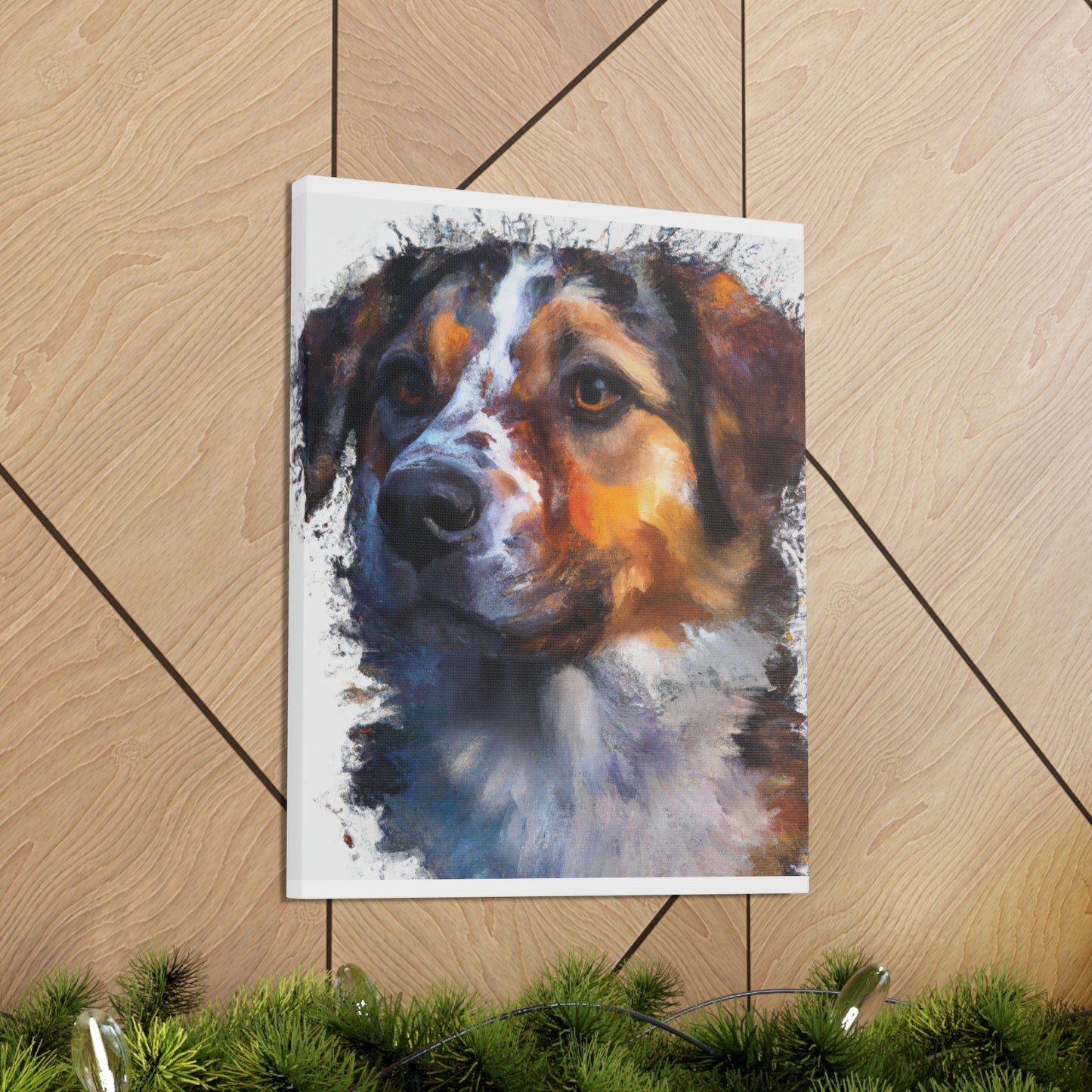 Furry Frenzy. - Canvas