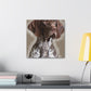 Pointer Posh. - Canvas
