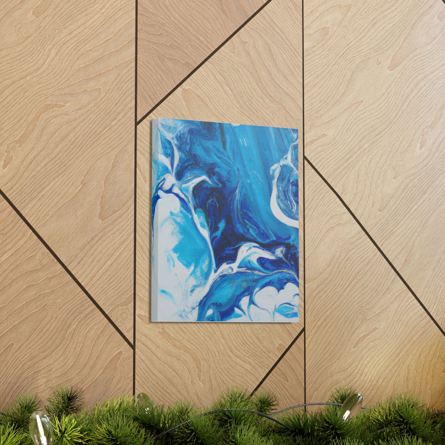 Epic Blue. - Canvas