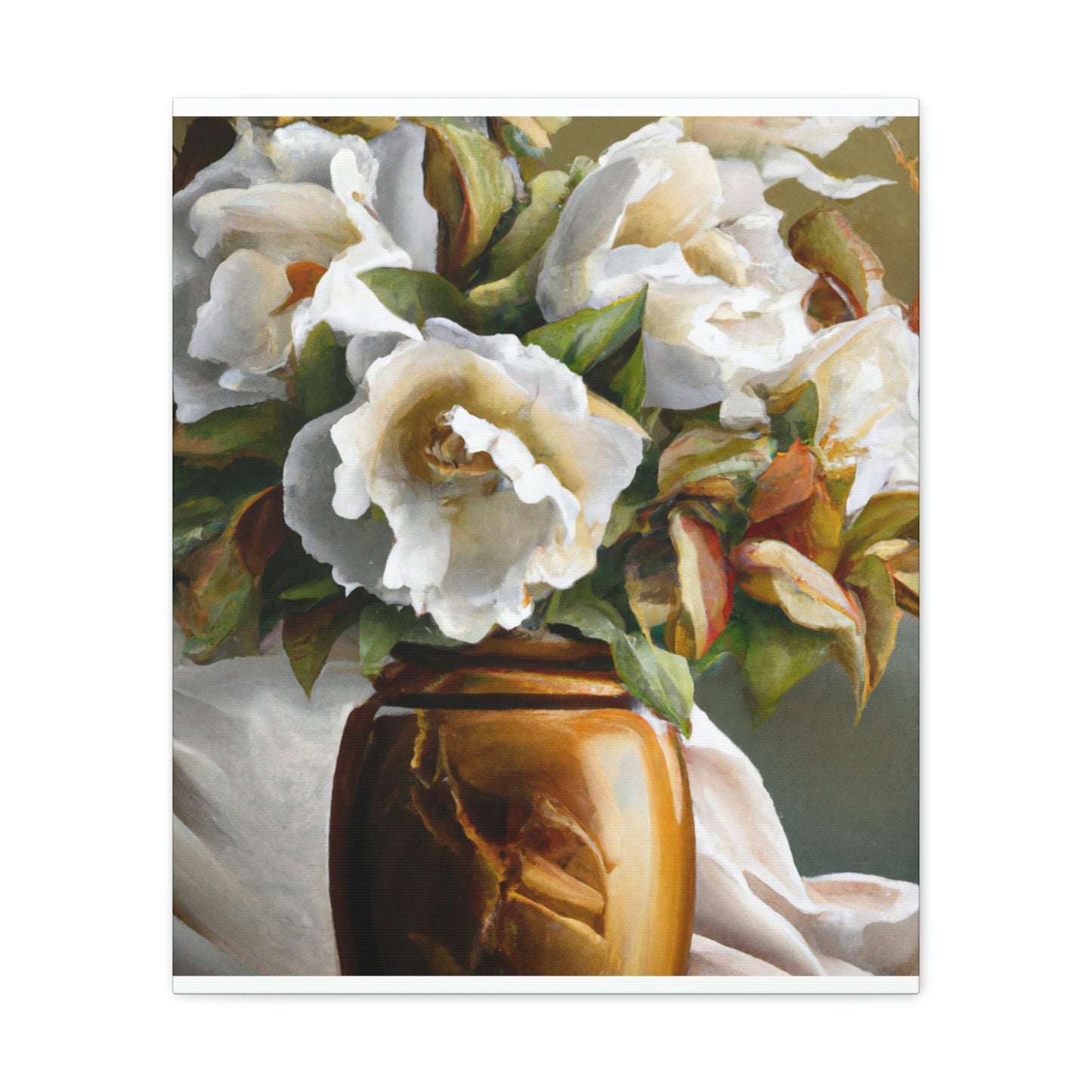 "Floral Vibrance Refined." - Canvas