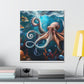 Ocean Marine Glow. - Canvas