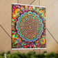 Psychedelic Bloom. - Canvas