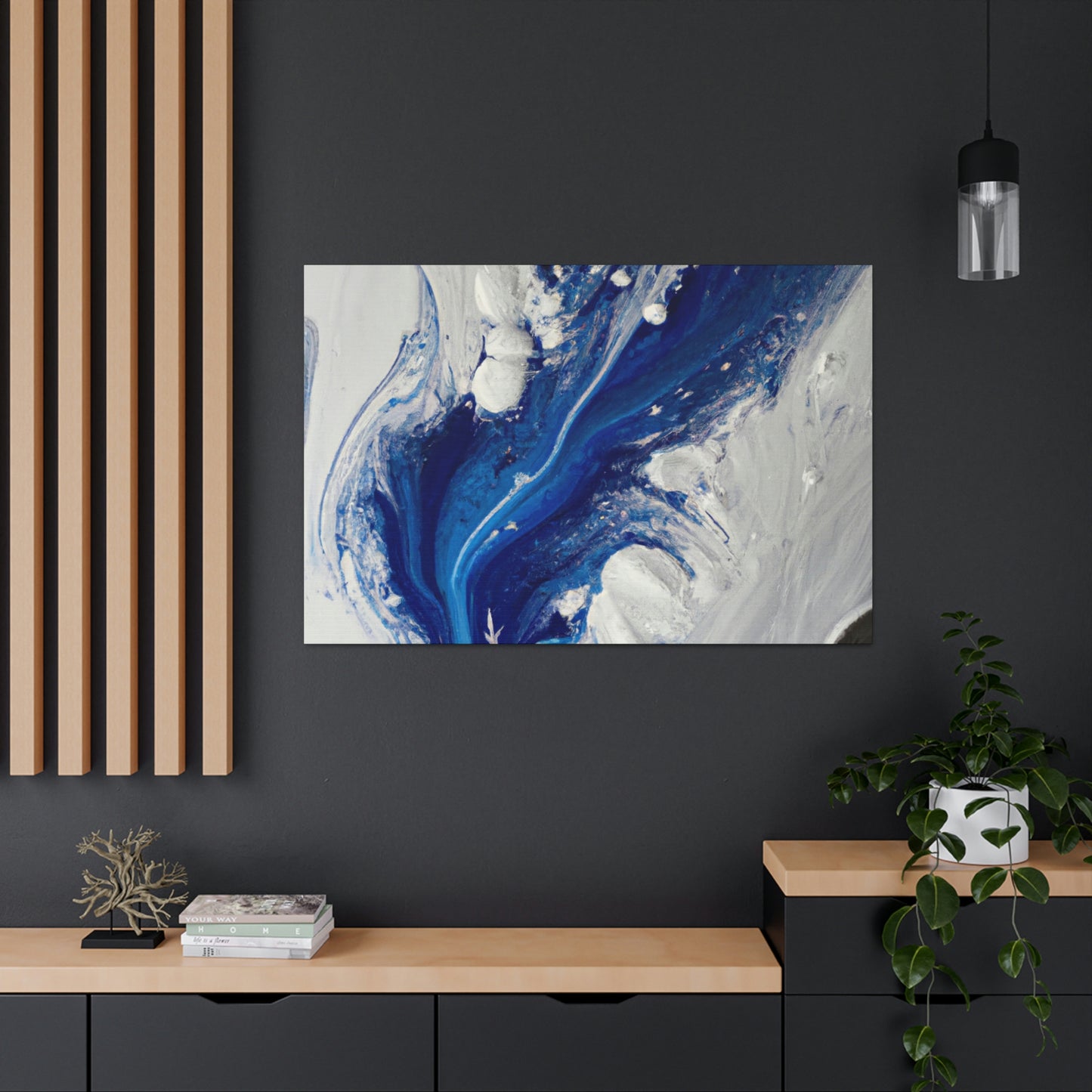 Cosmic Flow. - Canvas
