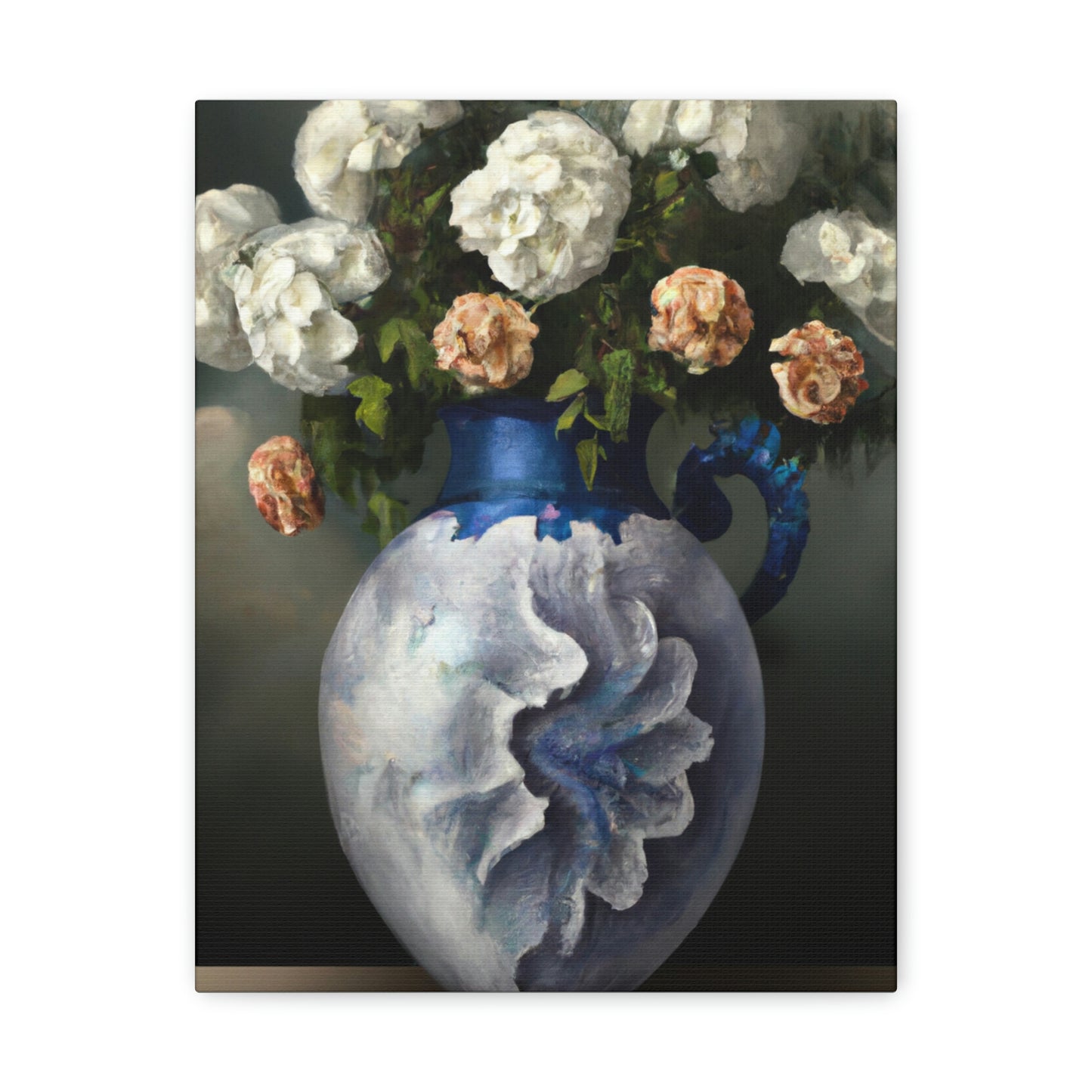 Floral Eternity Bliss - Canvas