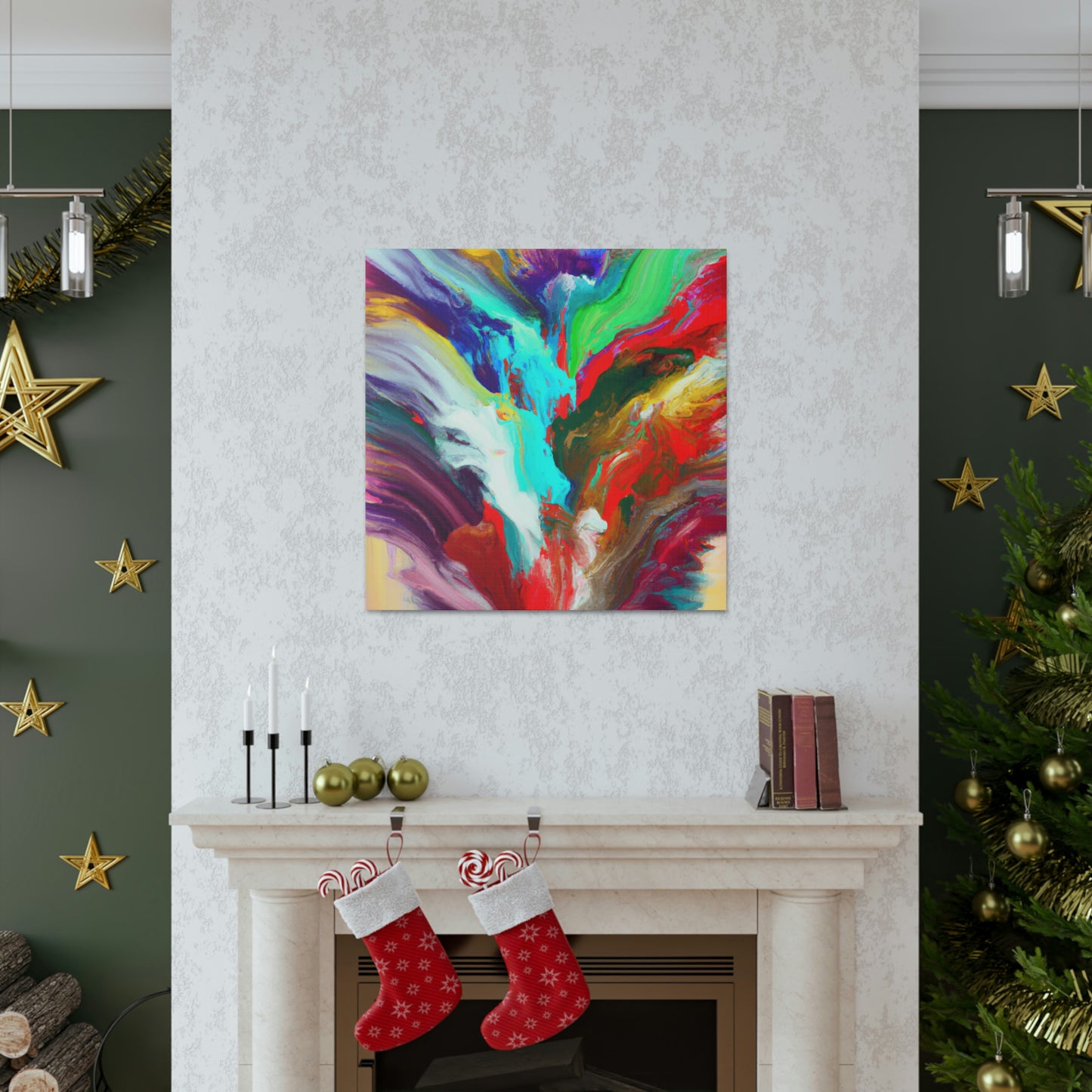 Nebula Hues. - Canvas