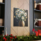 Vase Floral Splendor - Canvas