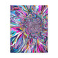 Psychedelic Bloom. - Canvas