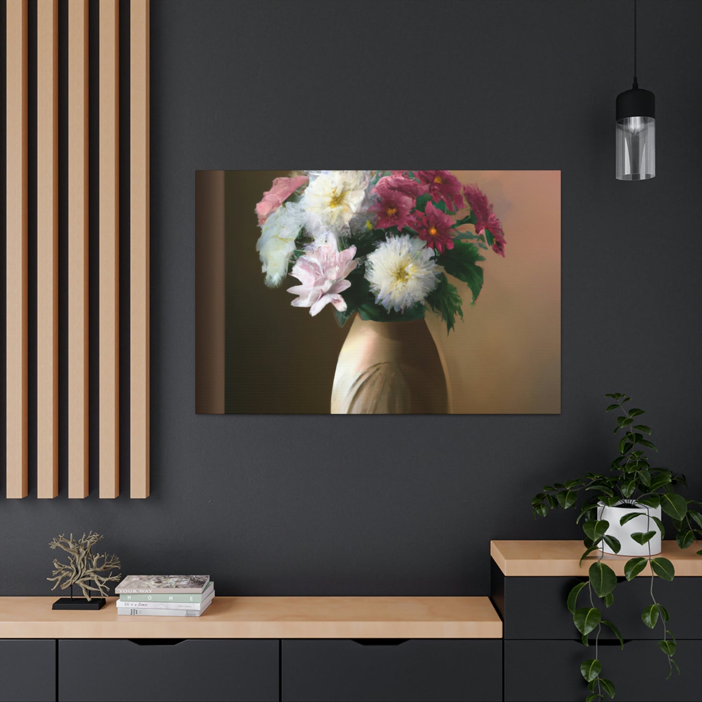 Floral Finesse Art. - Canvas