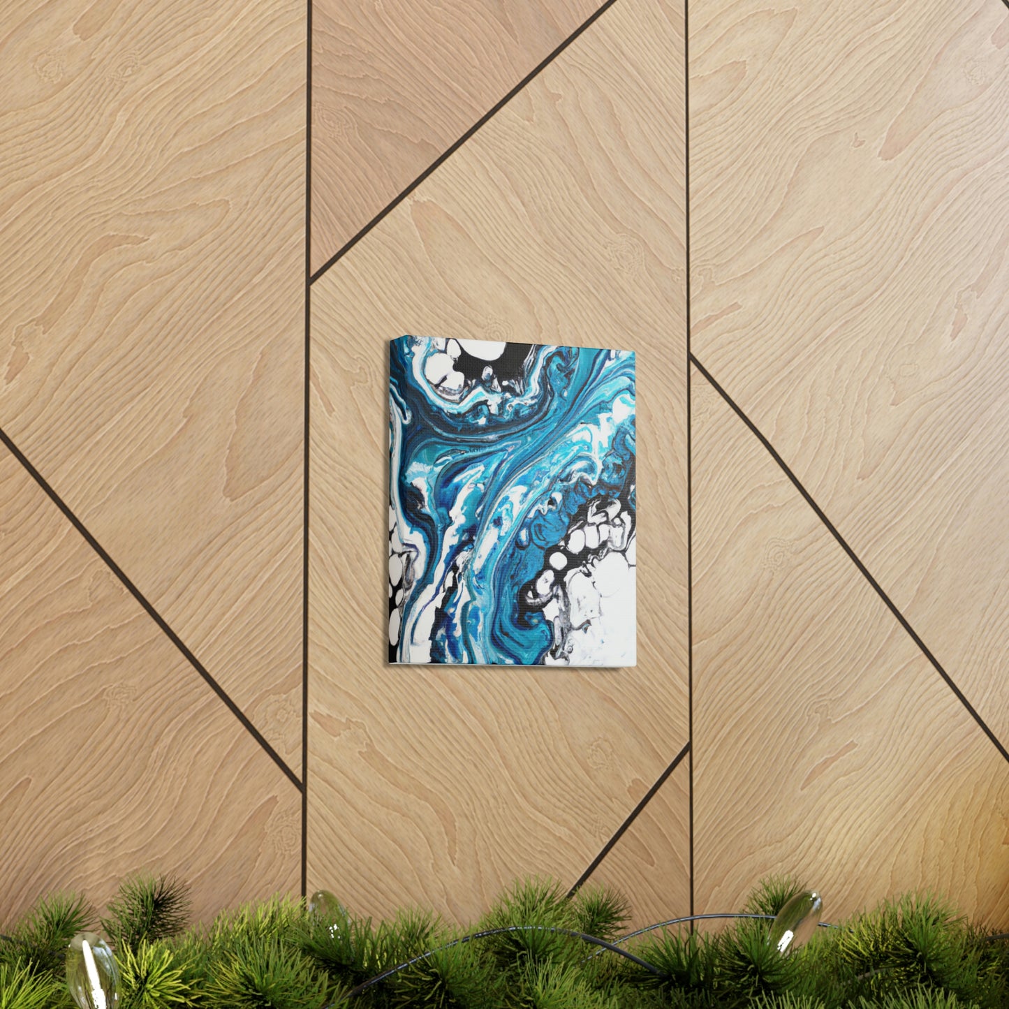 Blue Mirage. - Canvas