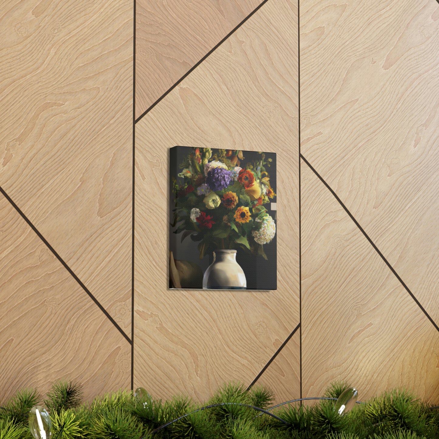 Floral Splendor Dream. - Canvas
