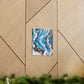 Blue Splendor. - Canvas