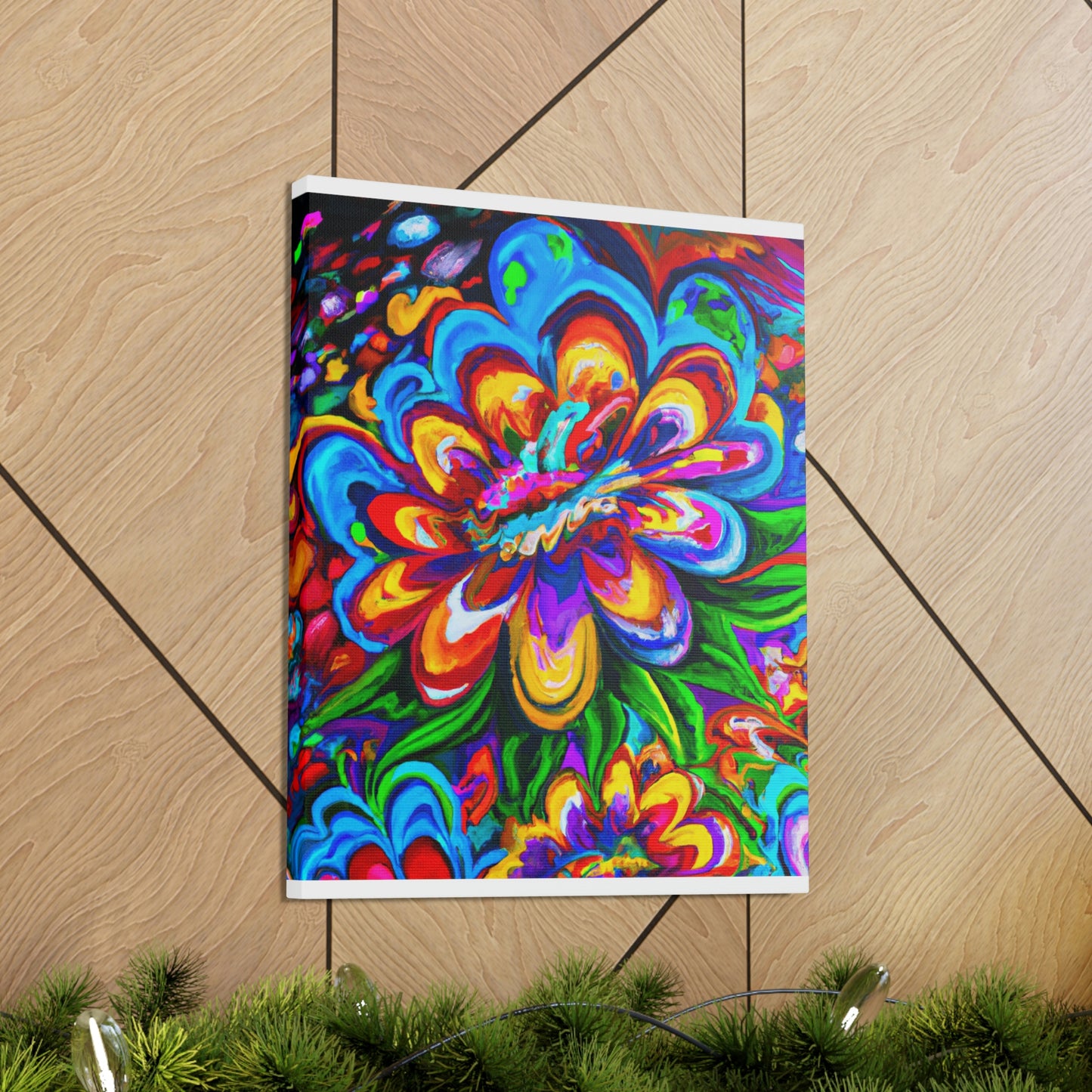 Fantasy Flora. - Canvas