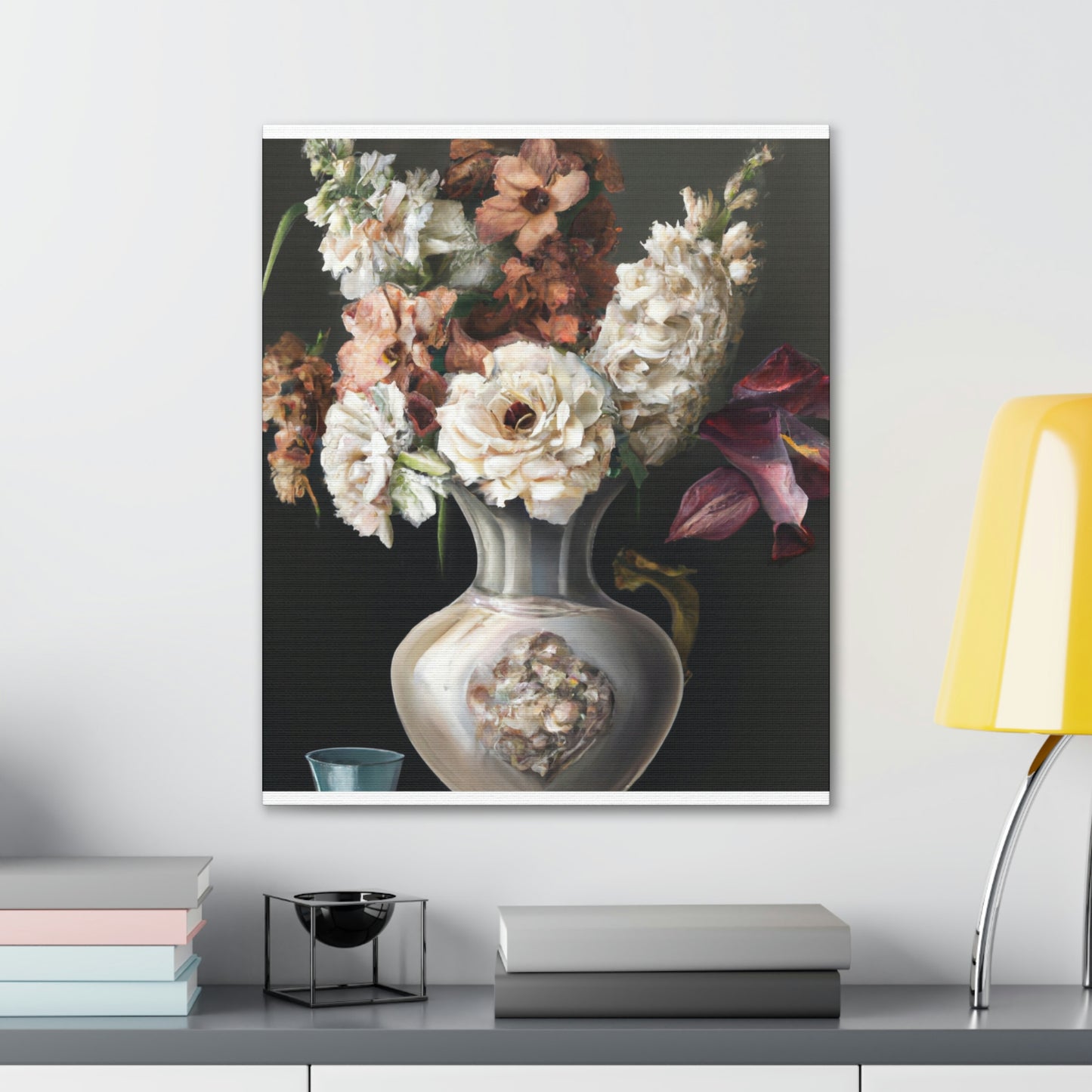 Tender Blooms Brushed. - Canvas