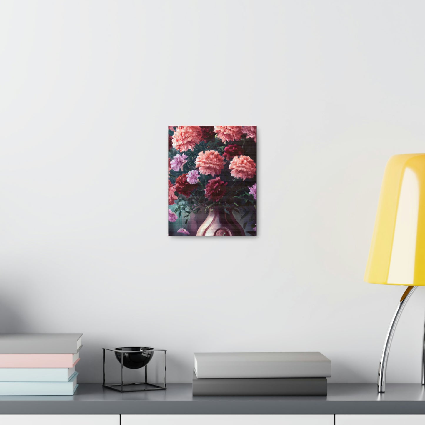 "Flower Vase Bliss." - Canvas