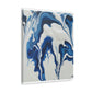 Blue Flux. - Canvas
