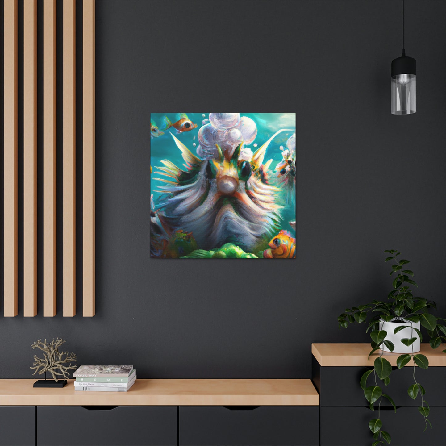 Ocean Vibrance. - Canvas