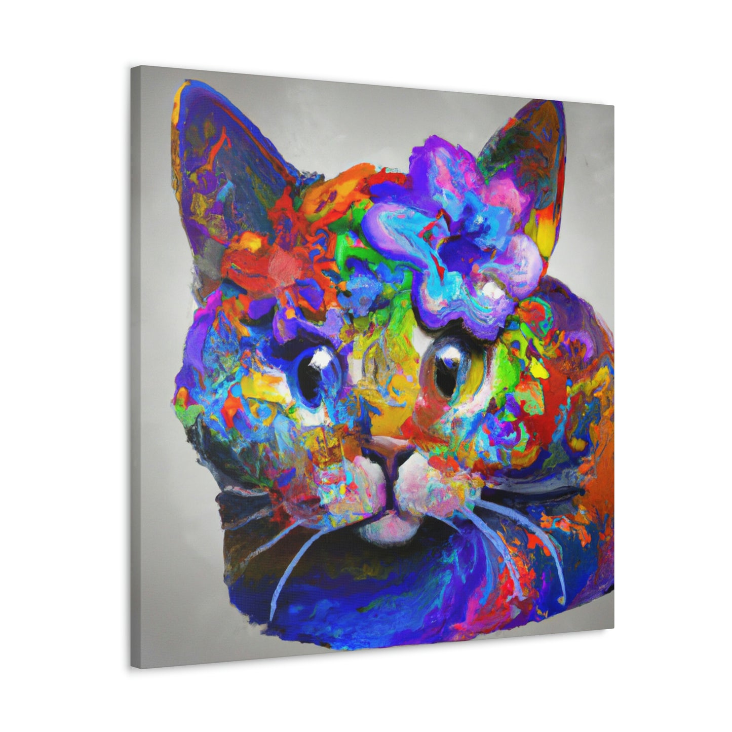 Dreamy Feline - Canvas