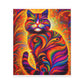 Feline Floral - Canvas