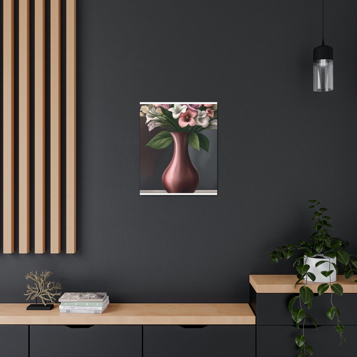"Detailed Floral Bloom." - Canvas