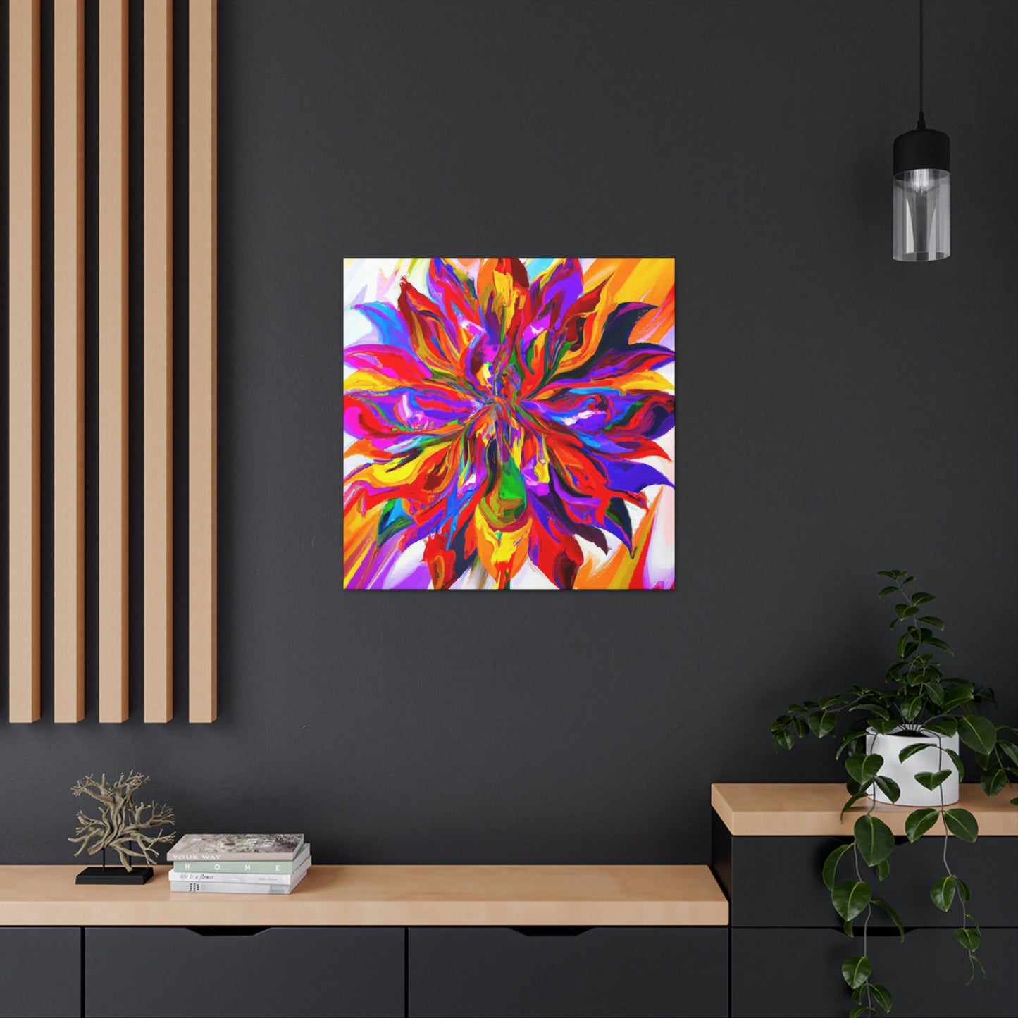 Vibrant Blooms - Canvas