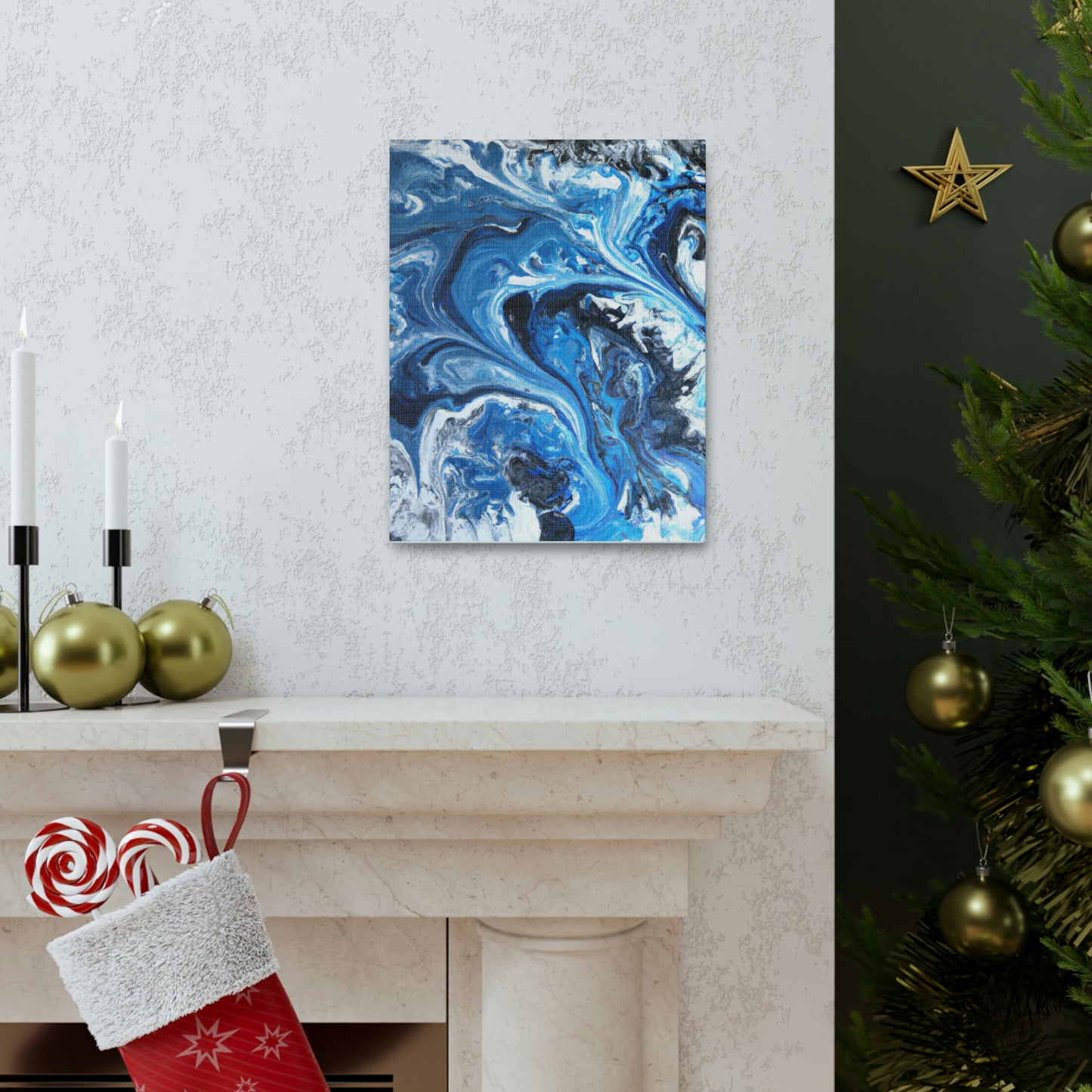 Aquatic Bliss. - Canvas