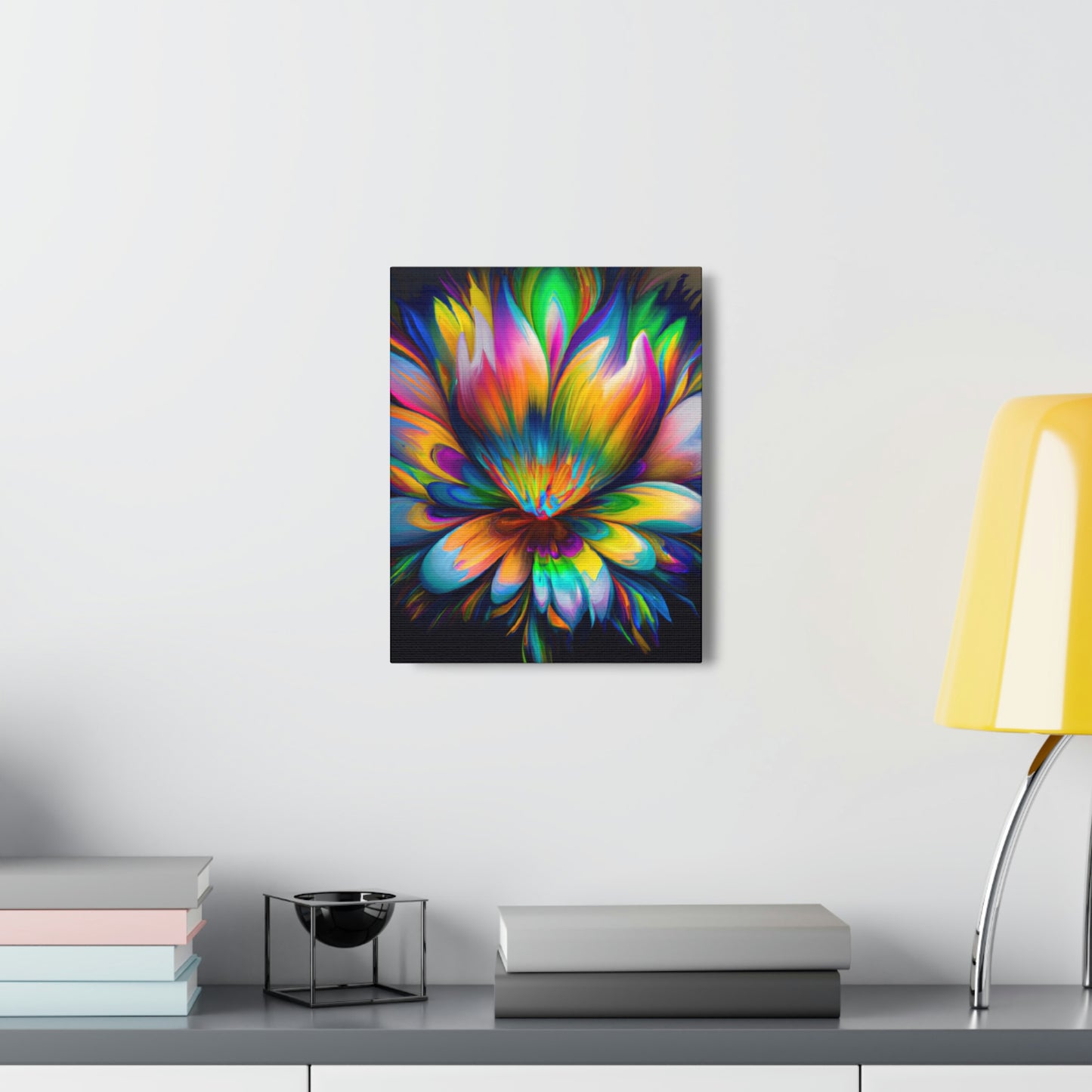 "Psychedelic Bloom" - Canvas