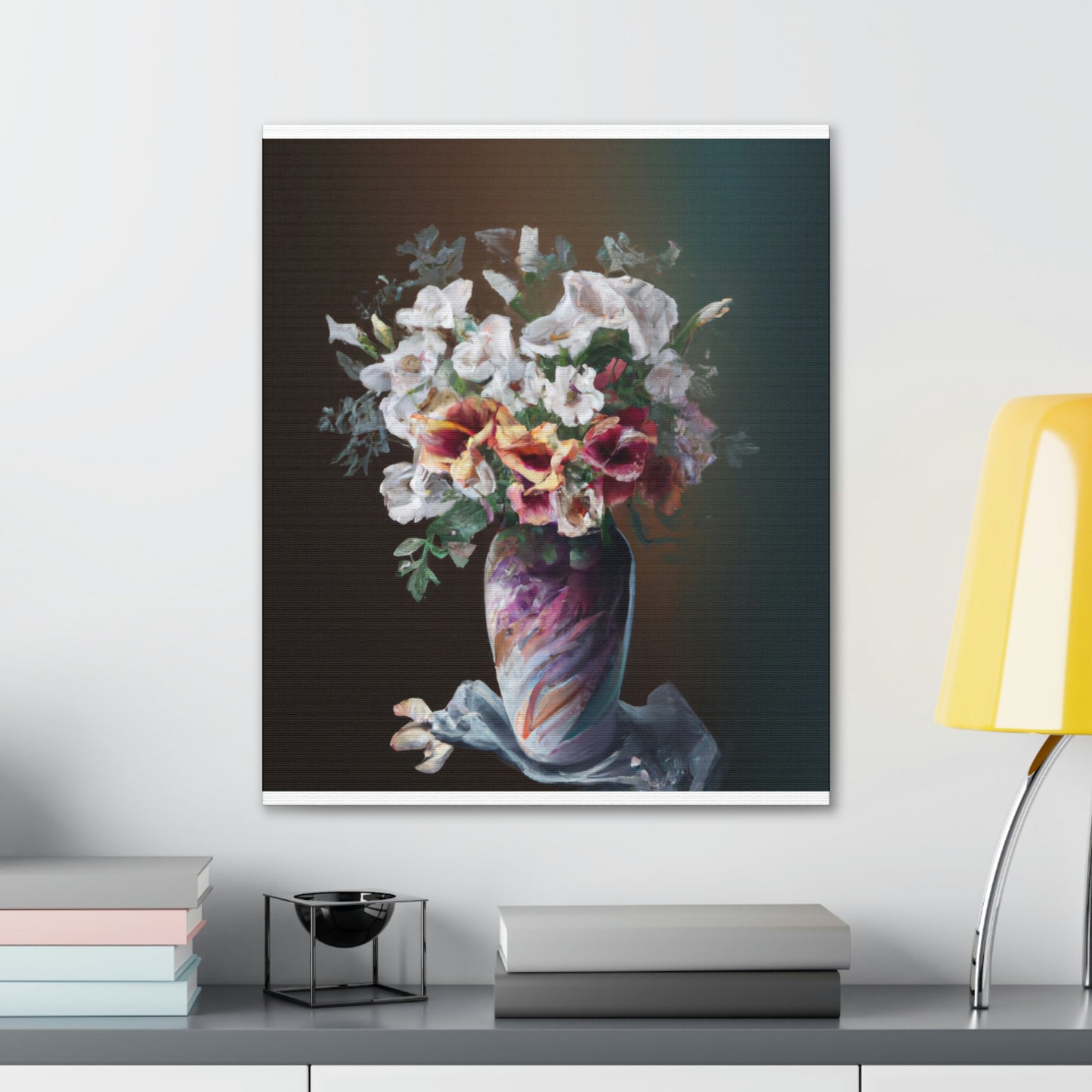 Floral Finesse Dreaming - Canvas