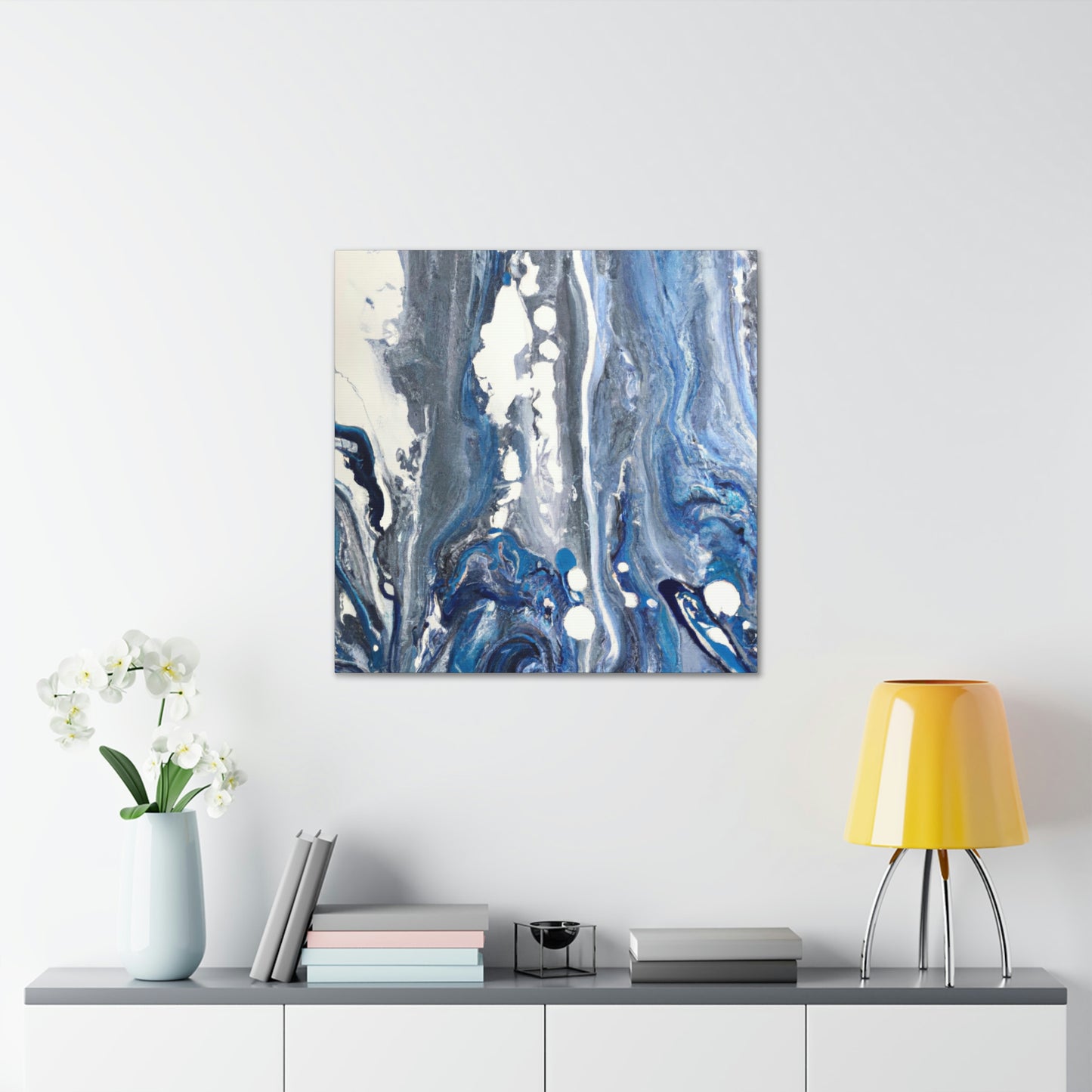 Blue Opulence - Canvas