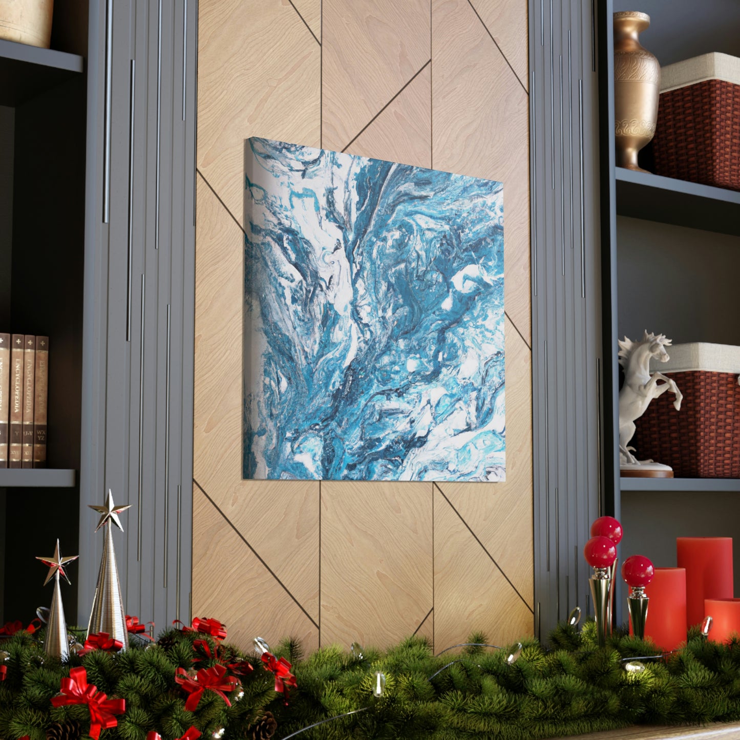 Aqua Bliss - Canvas