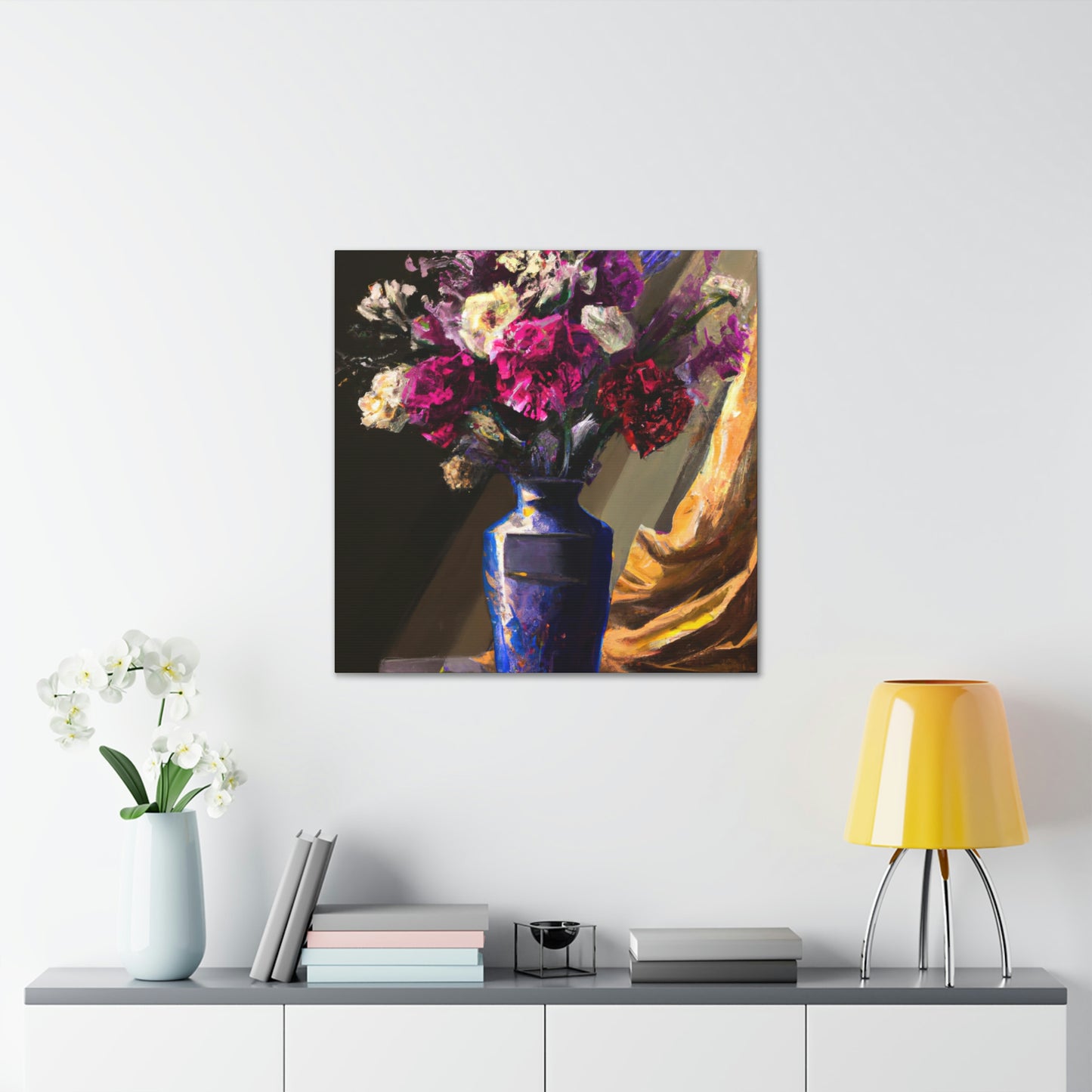 Radiant Blooming Splendor. - Canvas